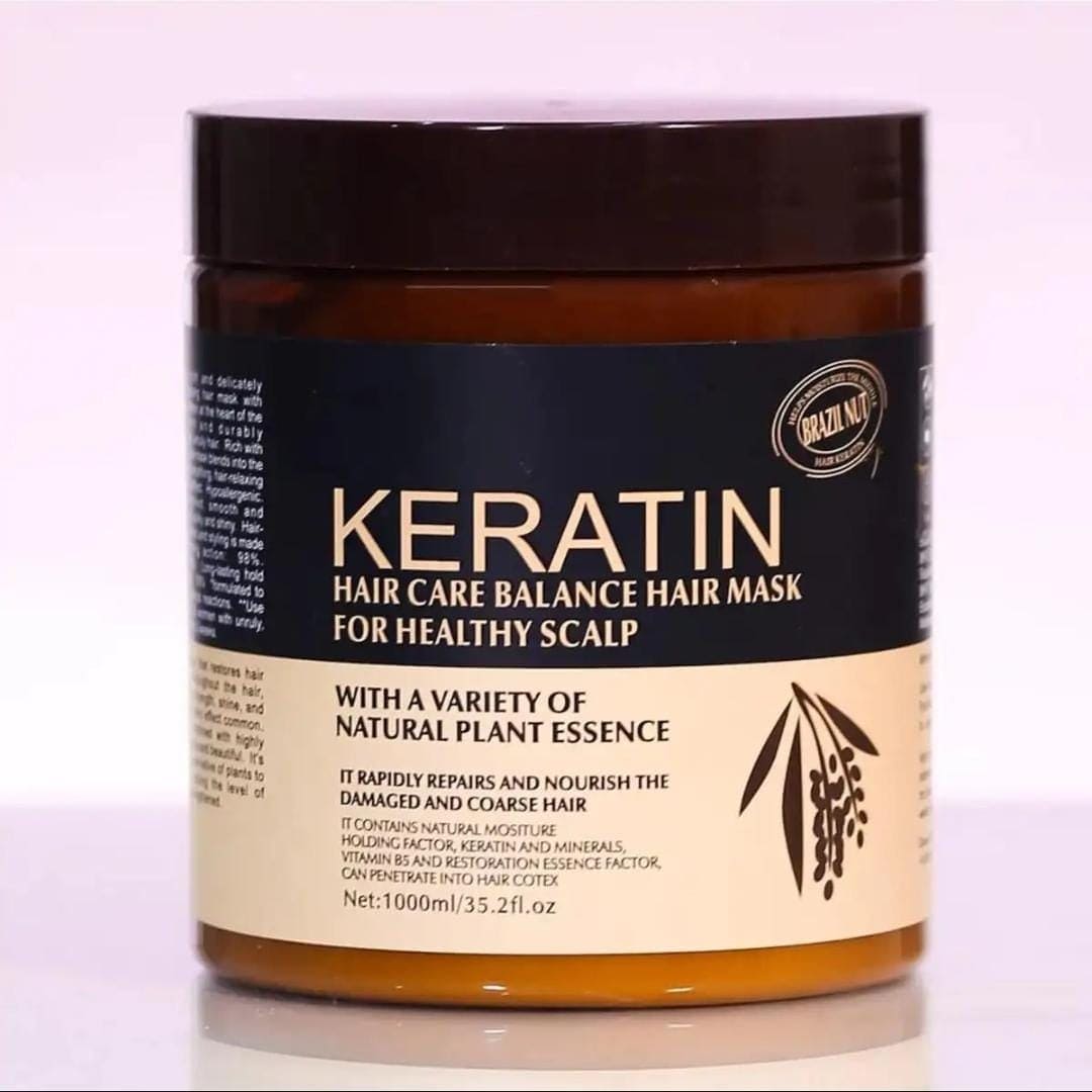 Keratin Hair Care Balance Hair Mask & Hair Treatment – (500ml) With Seal.